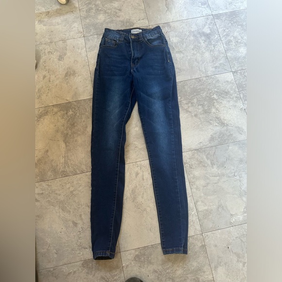 Brand bamboo jeans for women high-rise - Picture 2 of 4